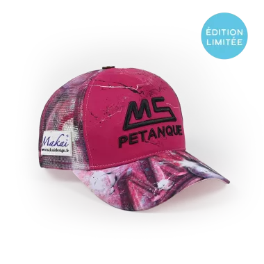 CASQUETTE MAKAÏ ROSE