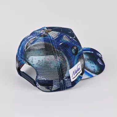 CASQUETTE MAKAÏ MARINE - MS INOX